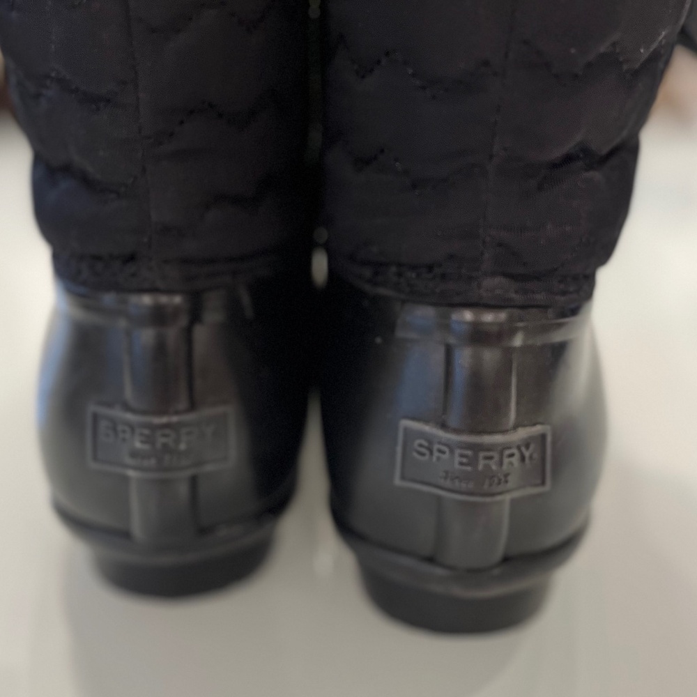 Sperry Topsider Waterproof Rain Boots Sz 8 - Picture 3 of 6